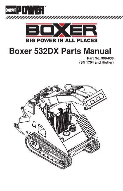 boxer skid steer used parts|boxer 532dx parts.